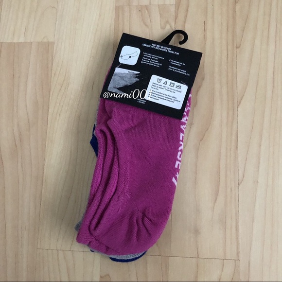 Converse No Show 3 Pair Socks For Chuck Sneakers - Picture 5 of 6